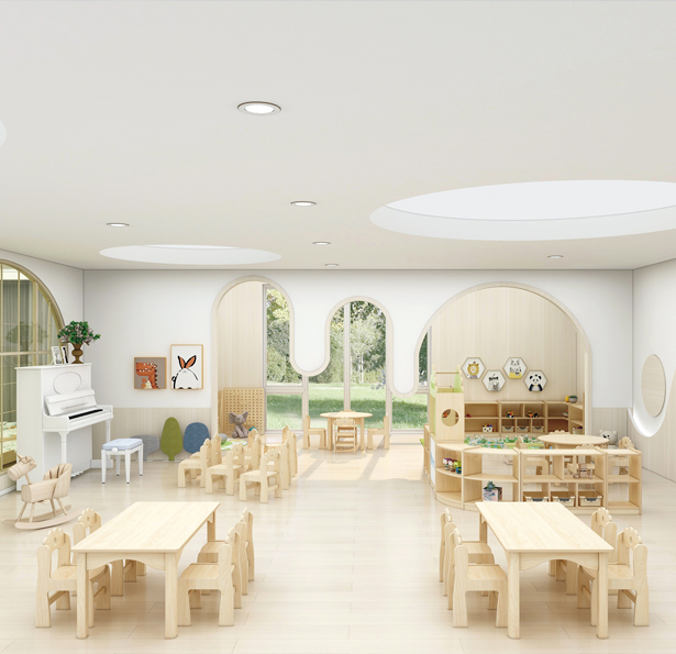 F102221格林童話·木屋門(mén)-幼兒園家具